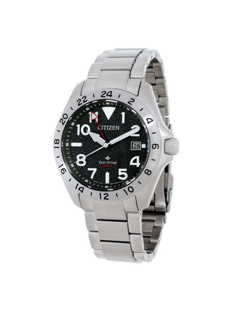 Nwt Citizen Promaster Gmt EcoDrive Black Dial Mens Watch